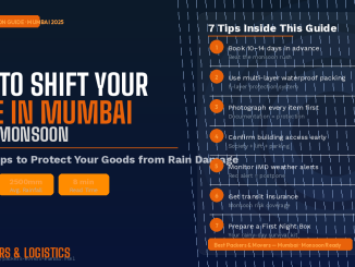 How to Shift Your Home in Mumbai During Monsoon – 7 Expert Tips to Protect Your Goods from Rain Damage | Vijay Packers & Logistics
