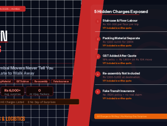 5 Hidden Charges Mumbai Packers and Movers Never Tell You – Vijay Packers & Logistics